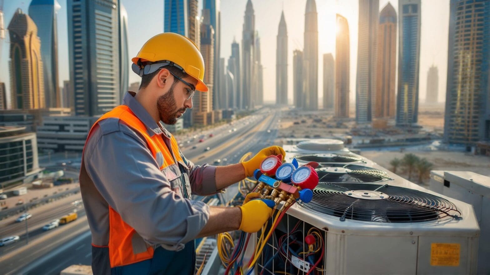 ac technician salary in dubai