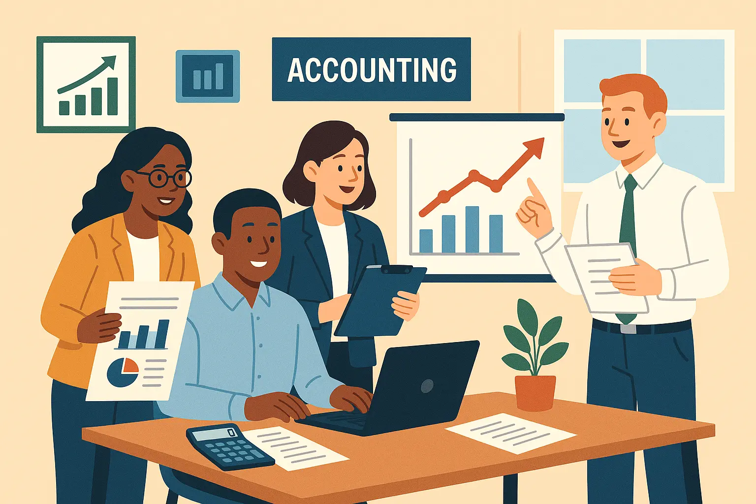 Modern accounting salary trends chart