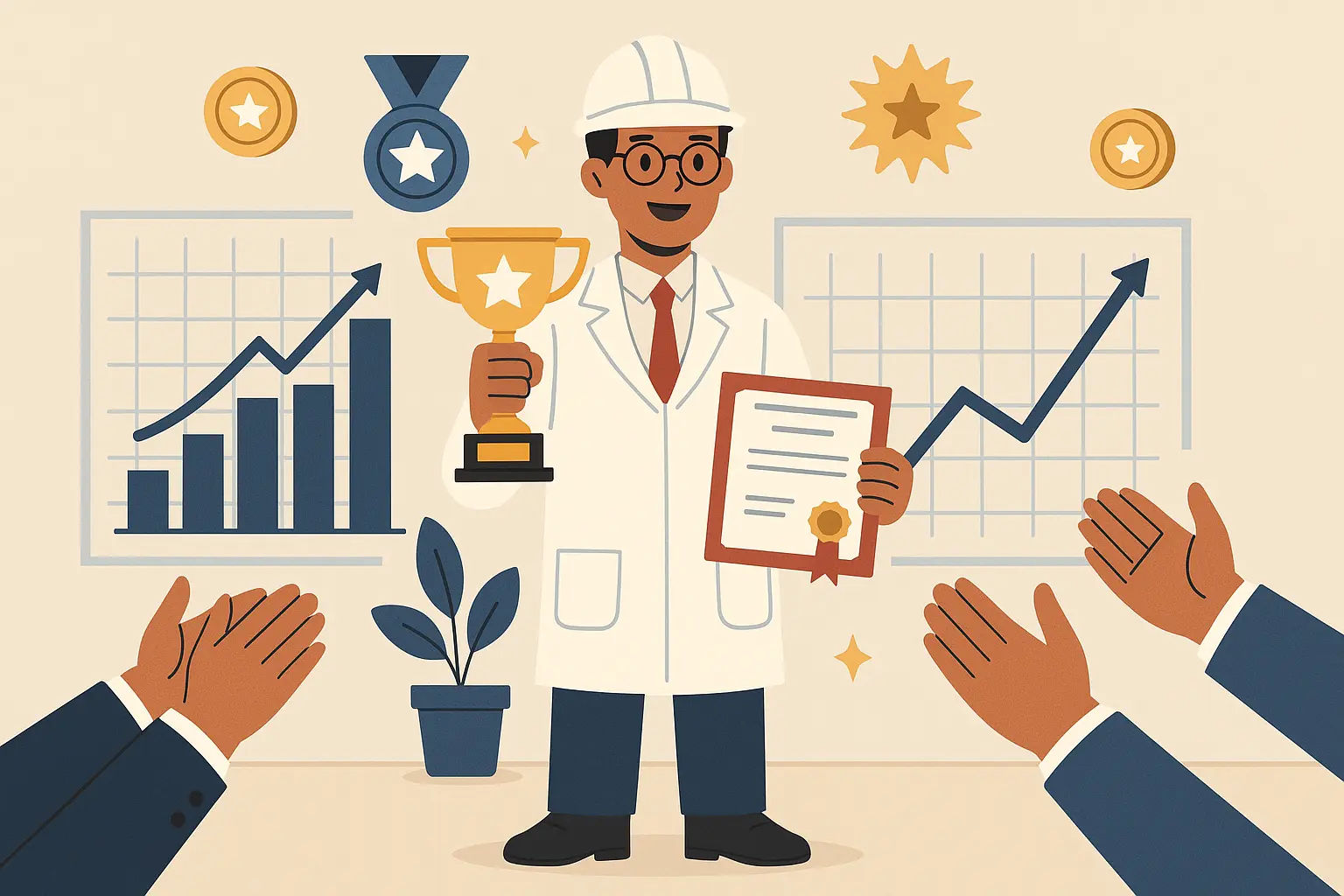 Performance bonus structures for chemical engineers