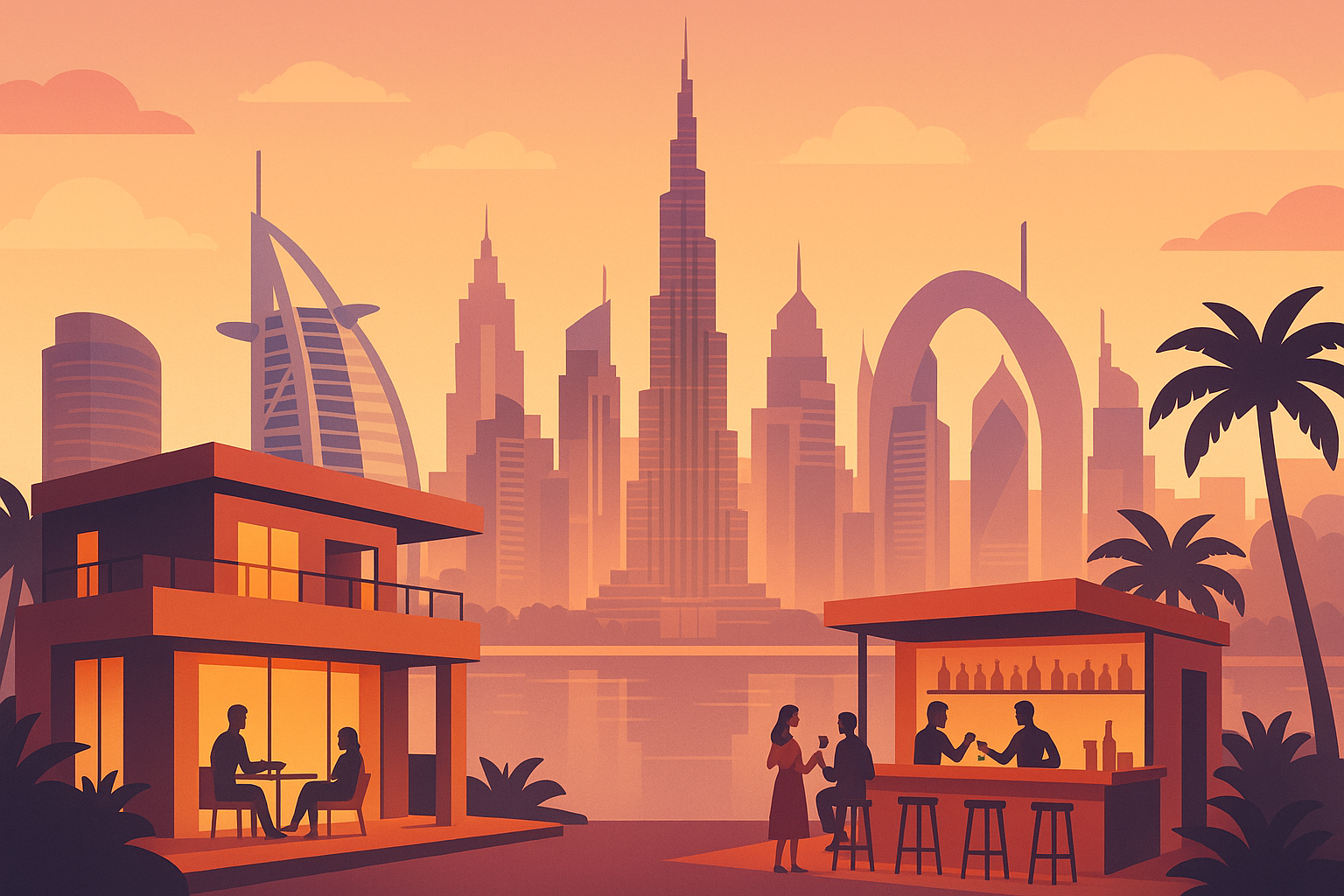 Dubai bartender salary breakdown by venue type and nationality