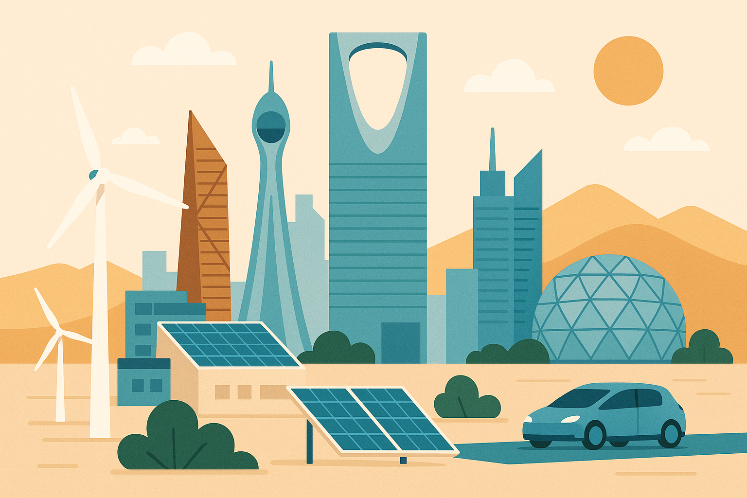 Vision 2030 salary growth in new industries