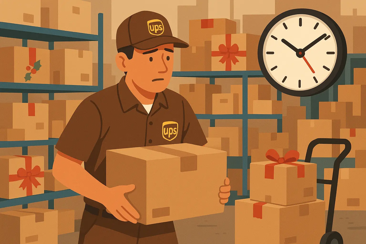 UPS overtime pay structure