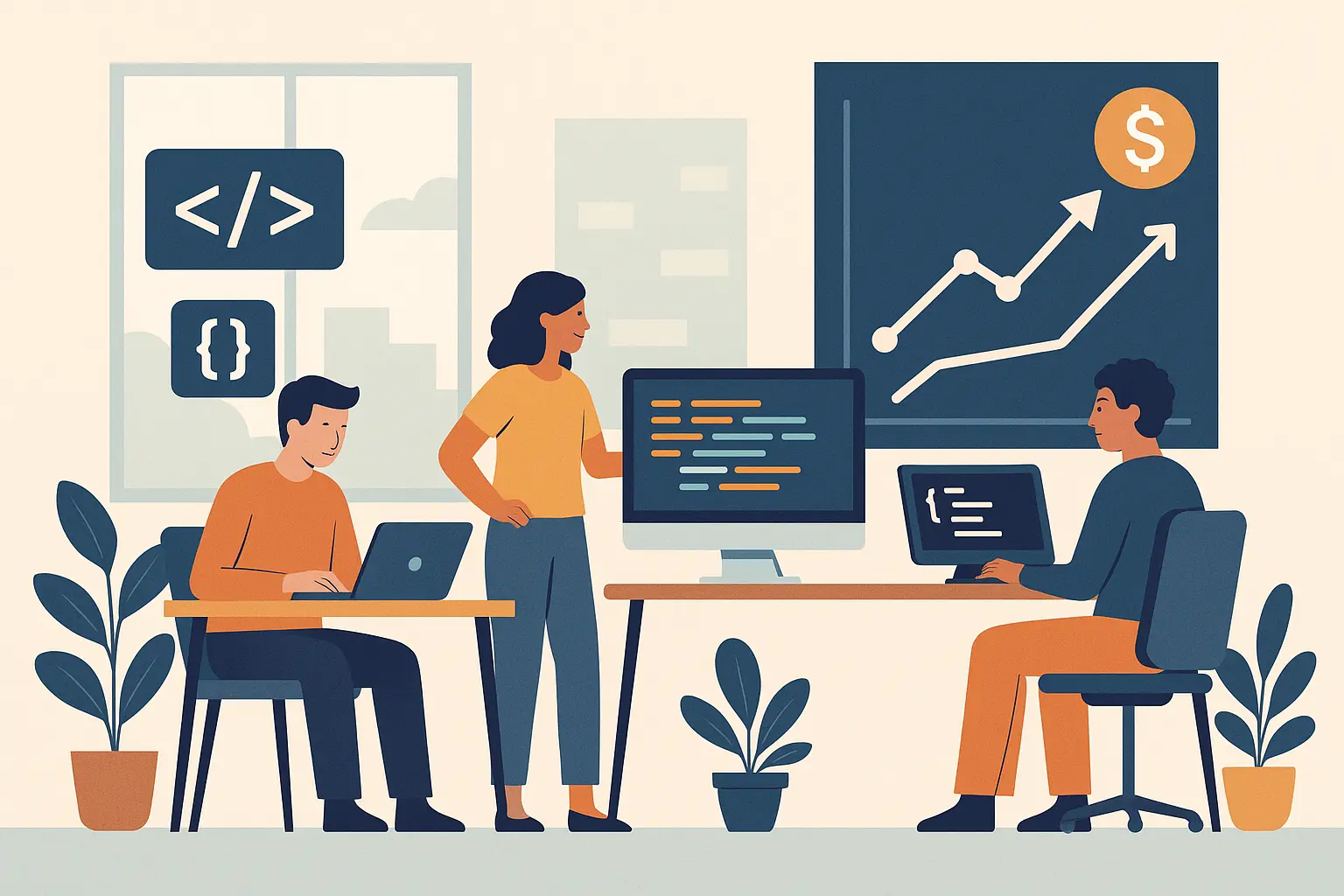 Brazil tech sector salary growth chart