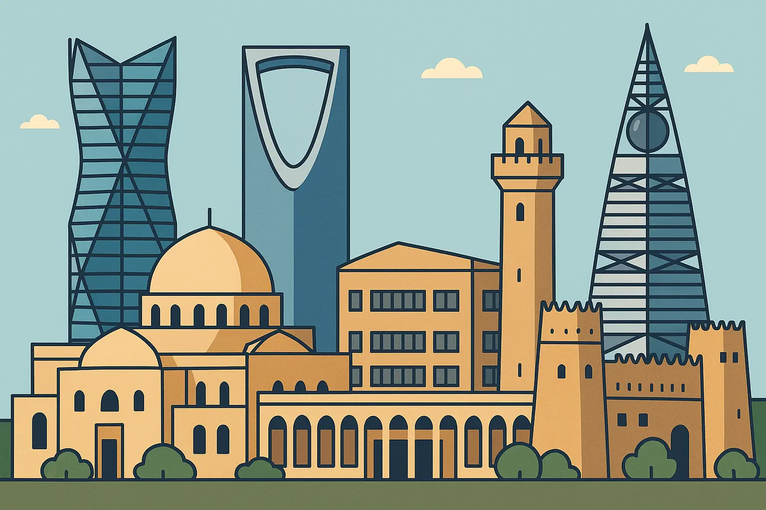 Saudi Arabia regional salary differences map