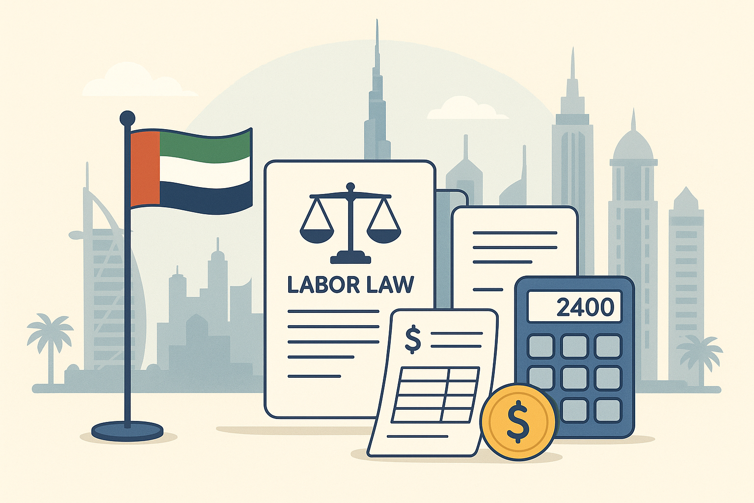 UAE labor laws impact on bartender compensation