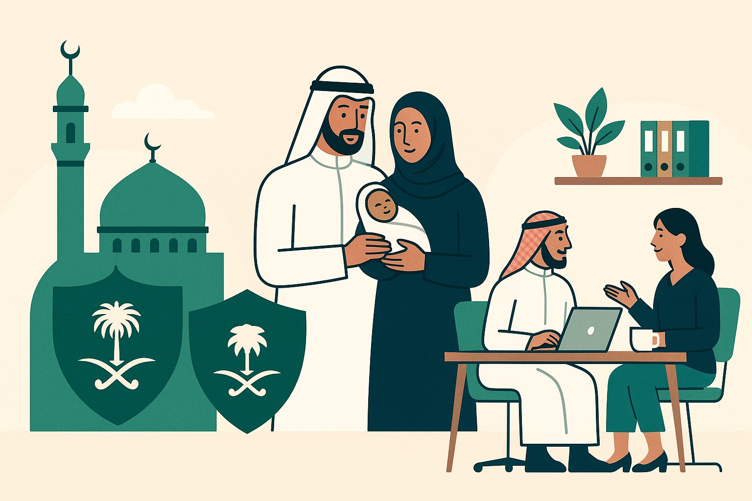 Religious and cultural salary benefits in Saudi Arabia