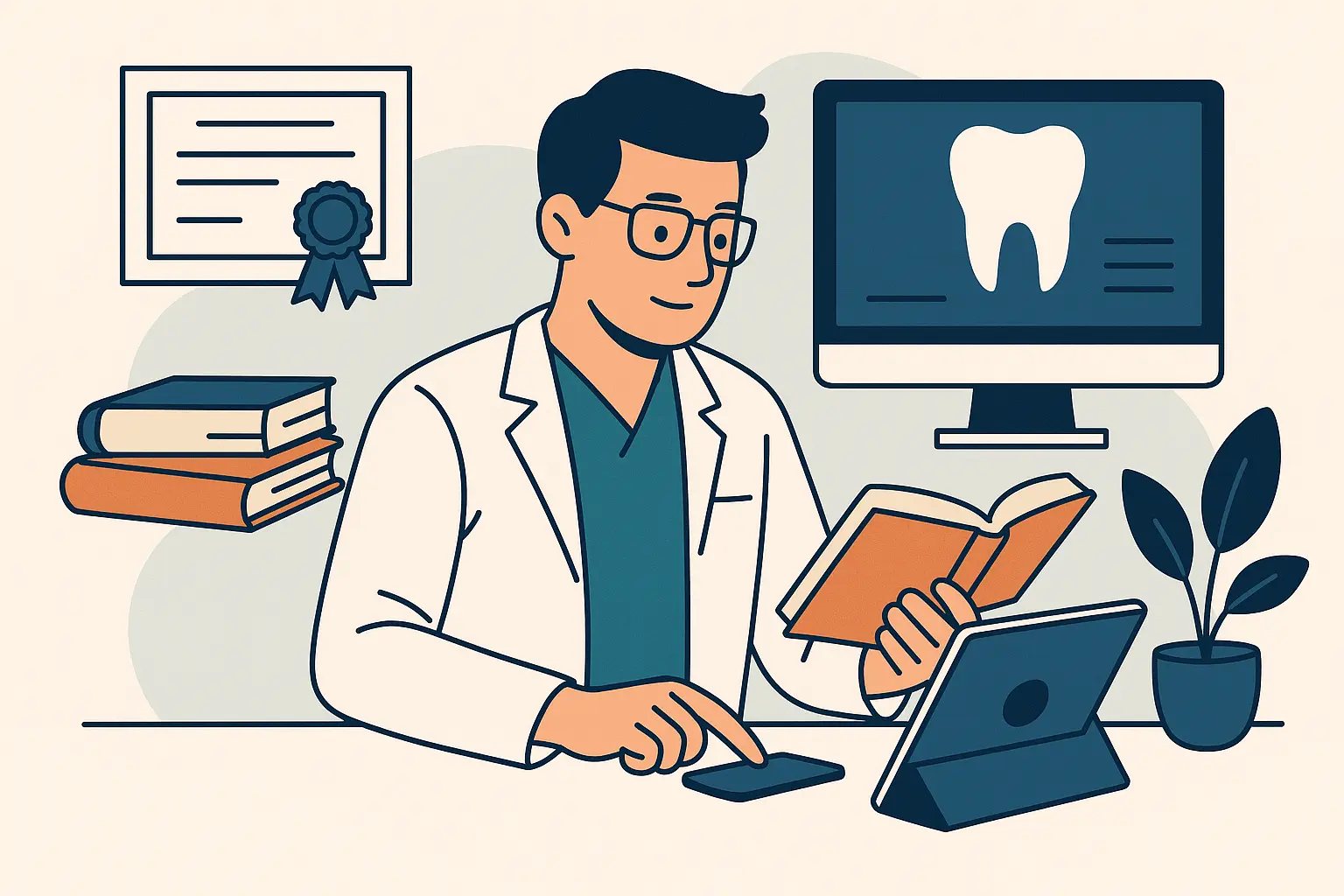 Professional development for dental careers