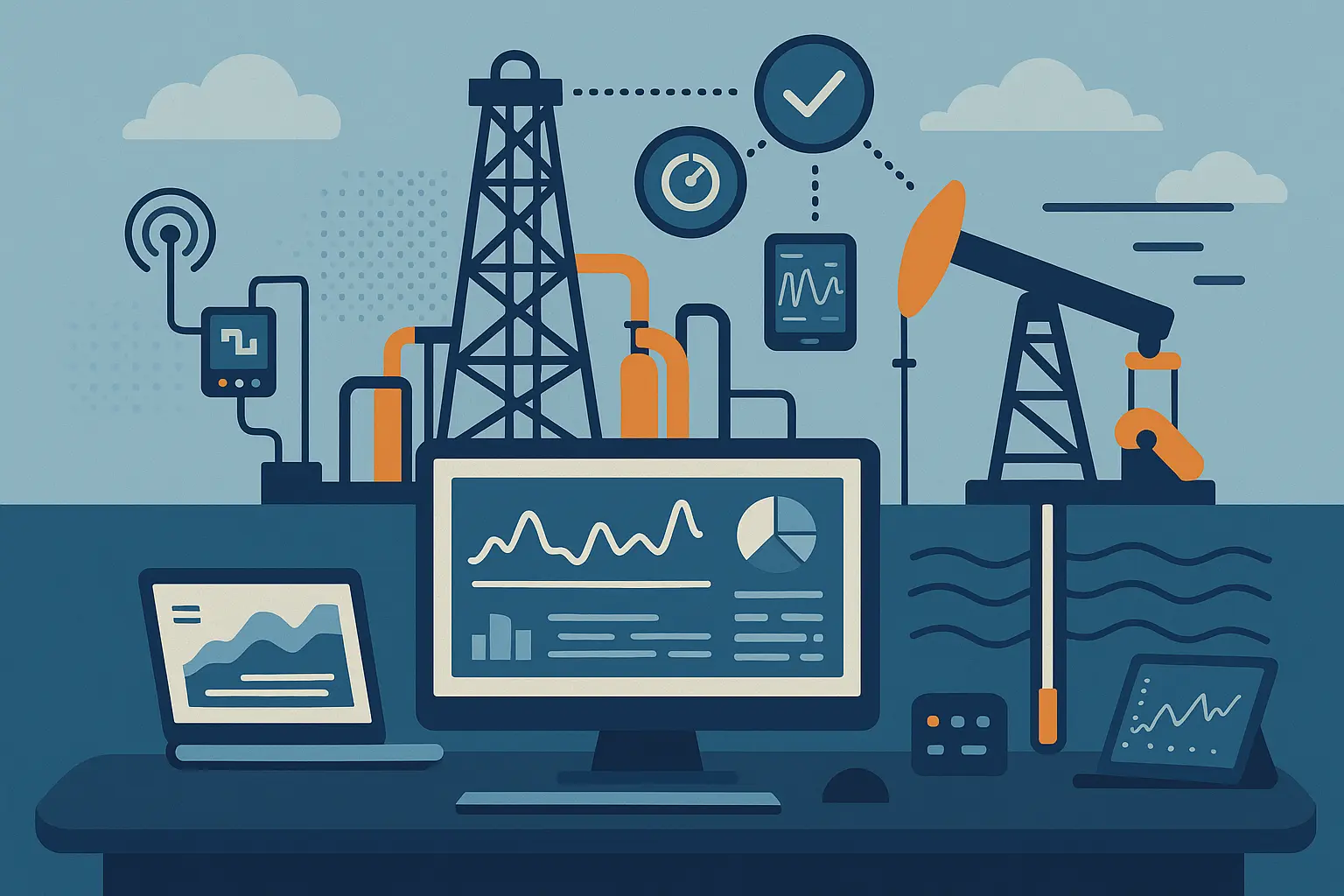 High-tech oil rig positions and salaries