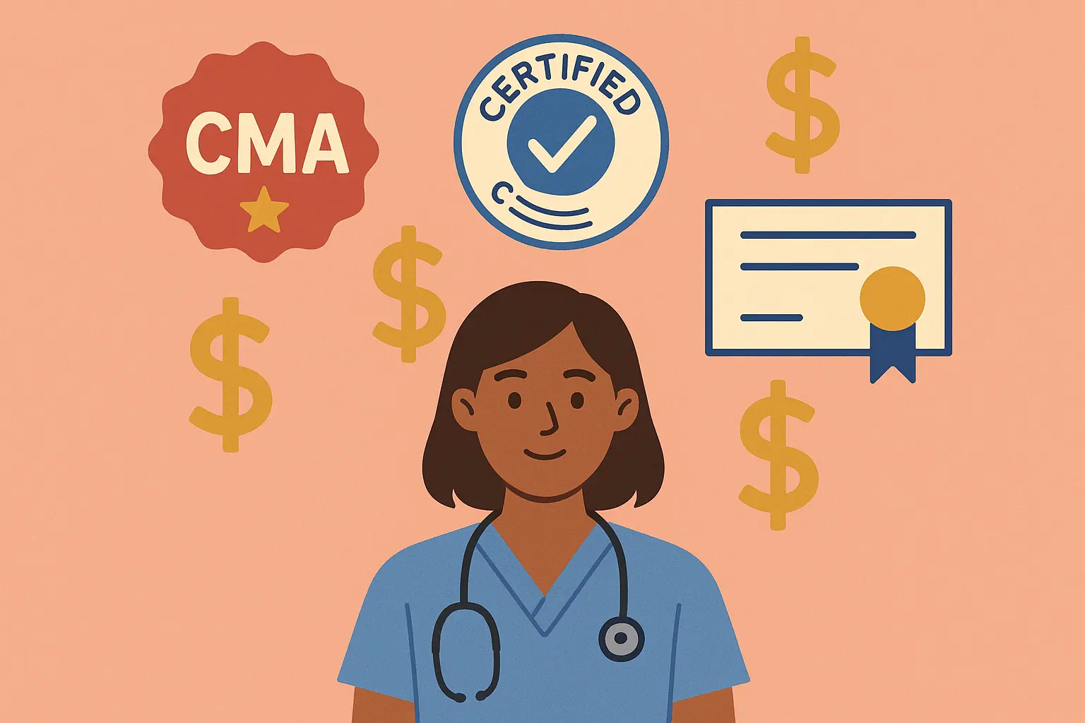 Professional certifications that increase medical assistant salaries