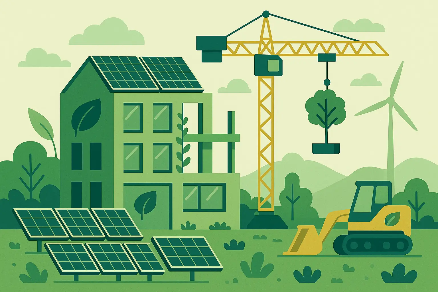 Green building certification documents