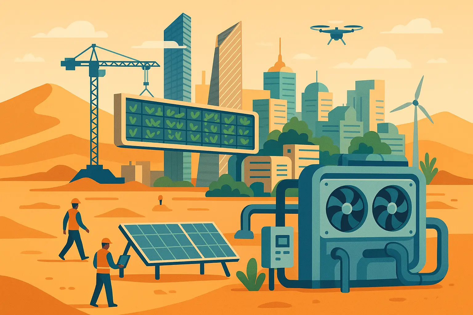 Future HVAC technology and smart building systems