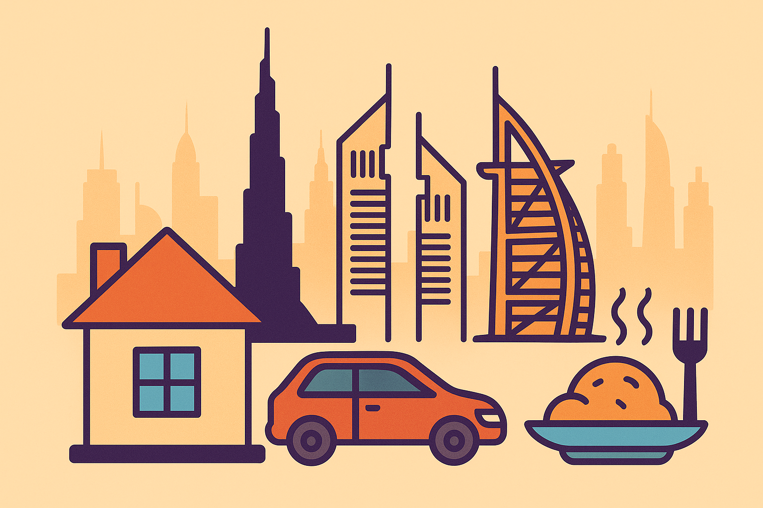 Dubai bartender total compensation package breakdown
