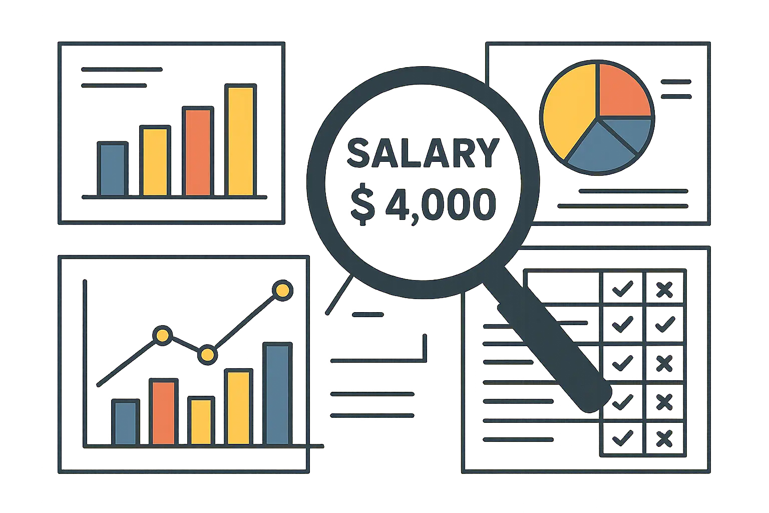 Salary research and benchmarking tools
