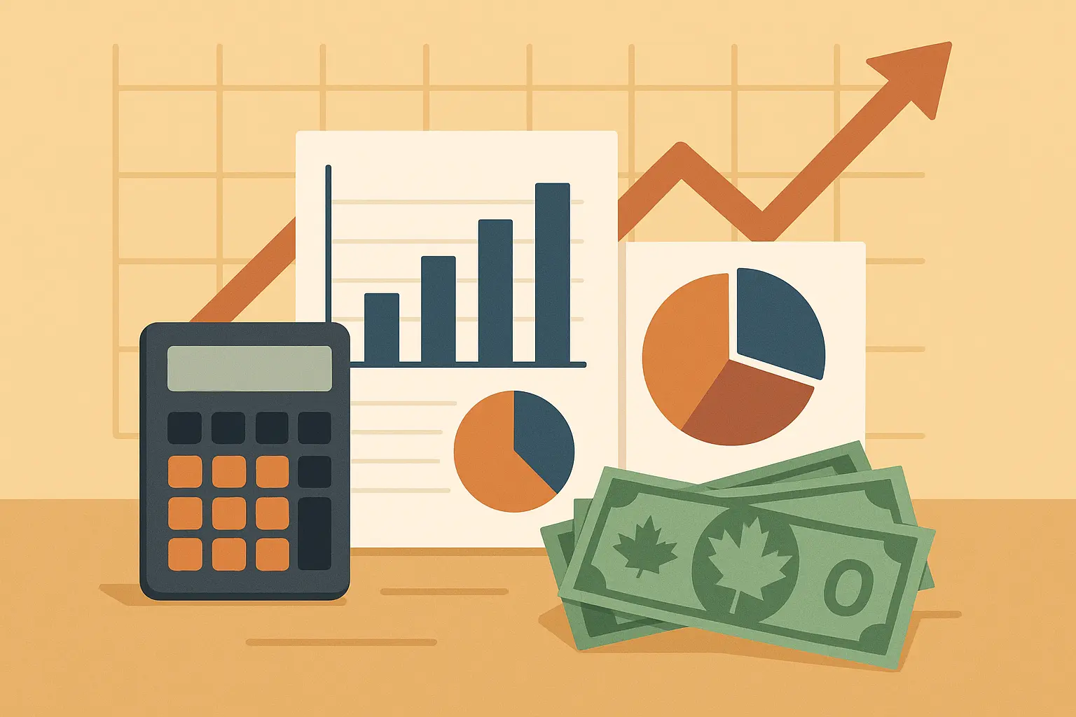 Canadian salary statistics breakdown