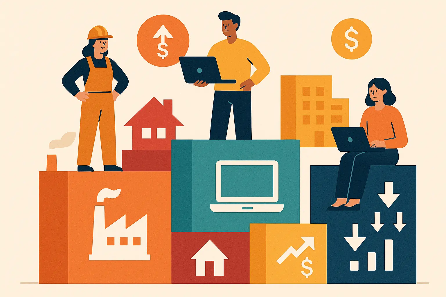 Industry IT salary comparison chart