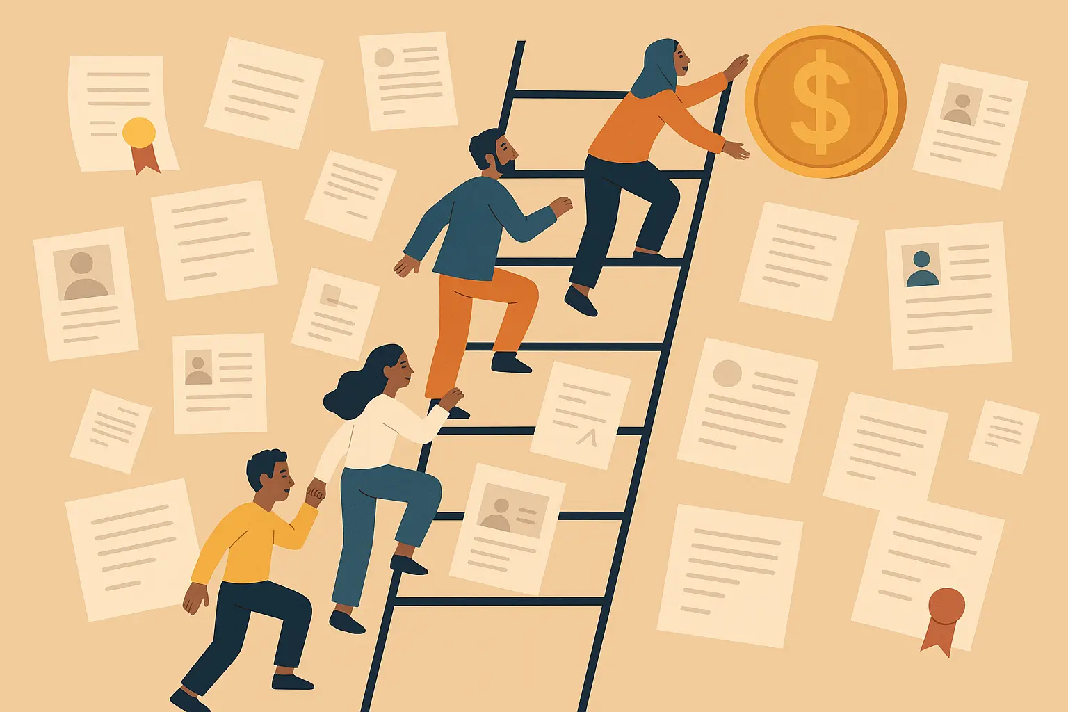 Immigration and credential recognition impact on salary