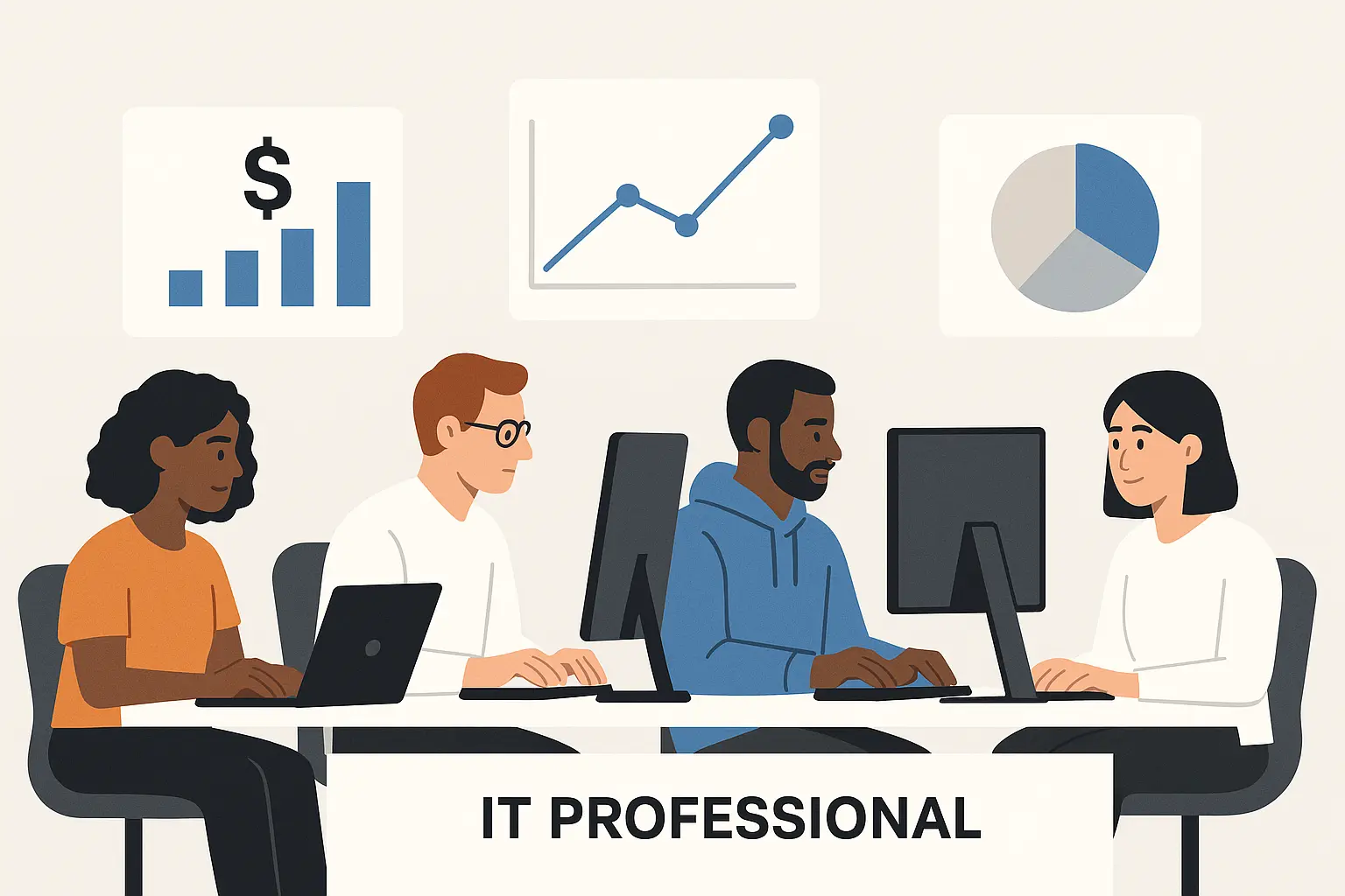IT salary analysis data visualization