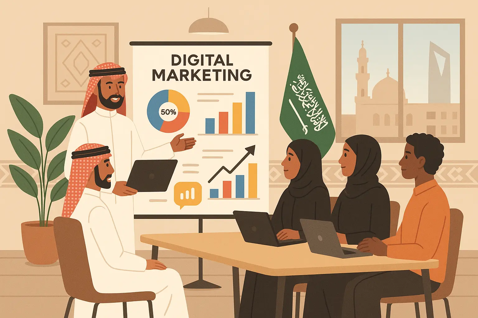 Digital Marketing Manager Salary Range Saudi Arabia