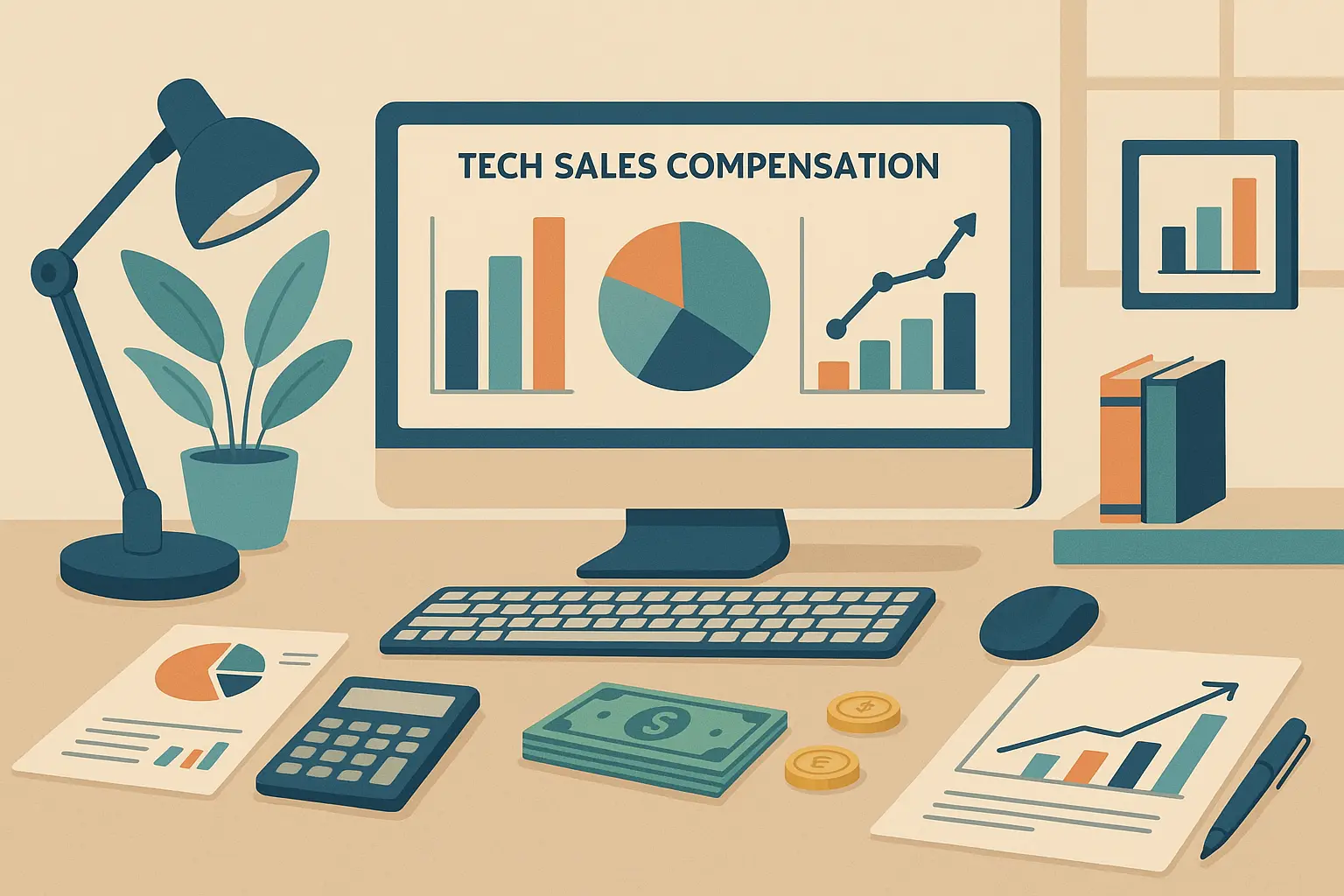 Tech sales compensation structure breakdown