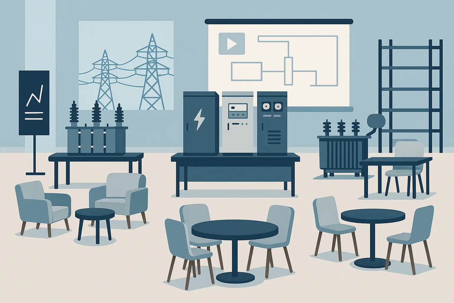 Professional networking and career development for linemen