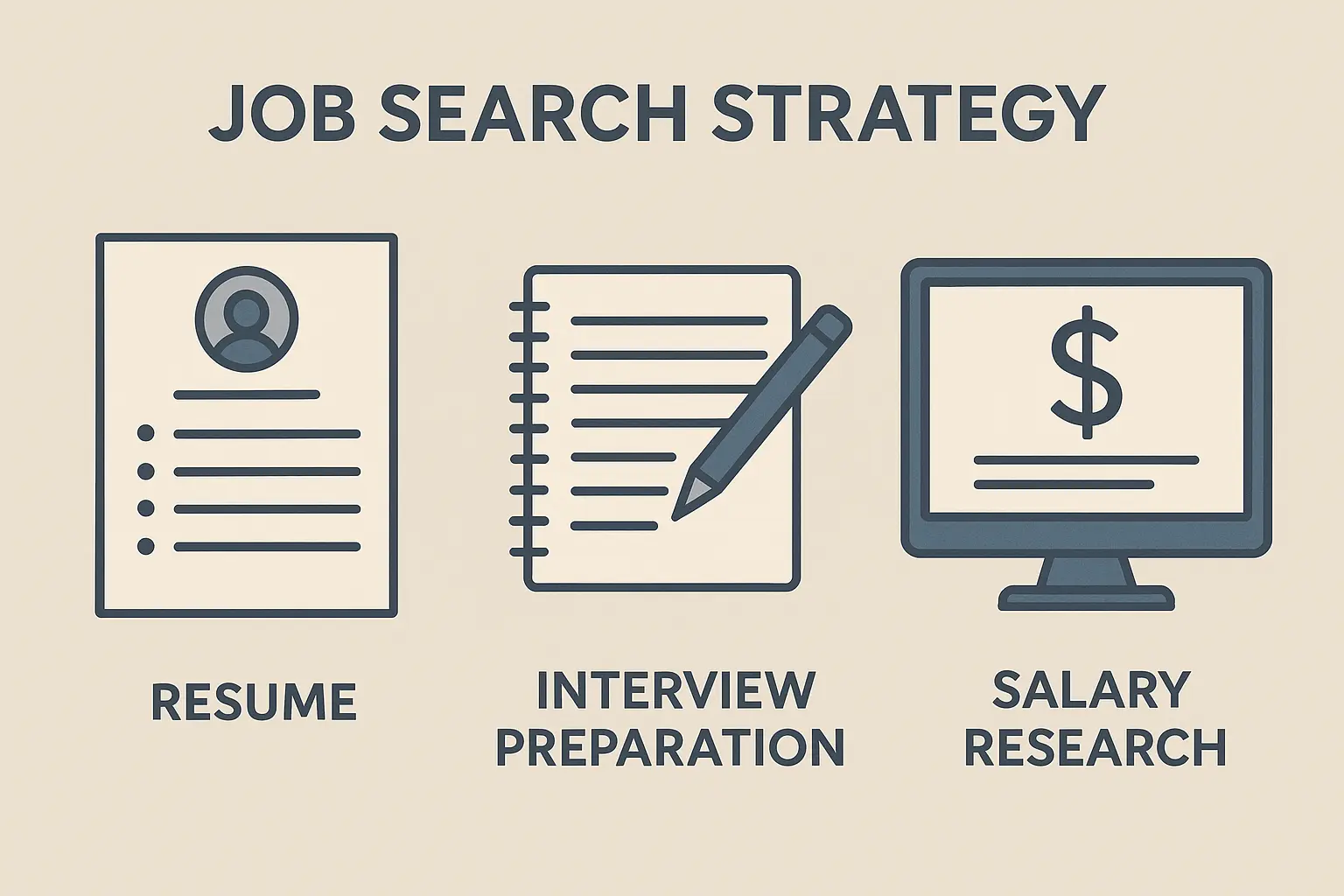 Step-by-step job search strategy for logistics coordinators