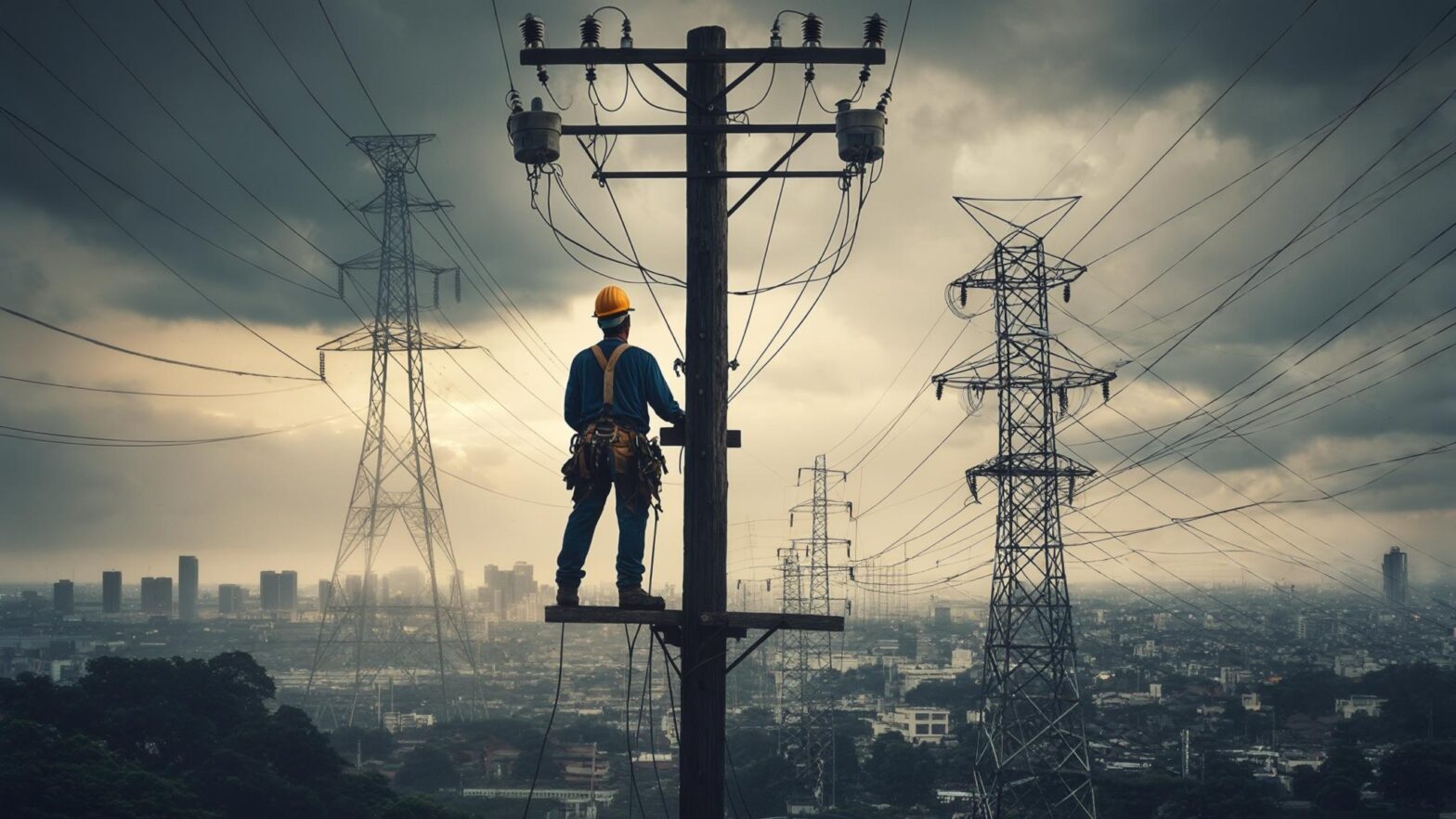 electrician lineman salary