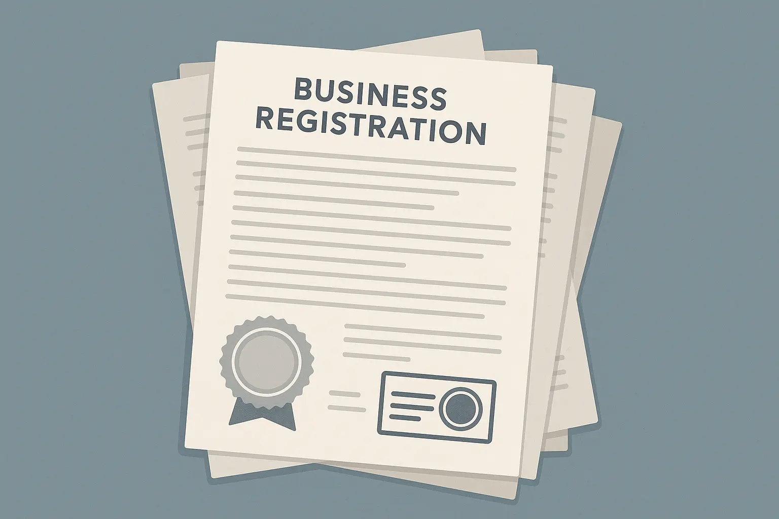 Business registration certificate timeline