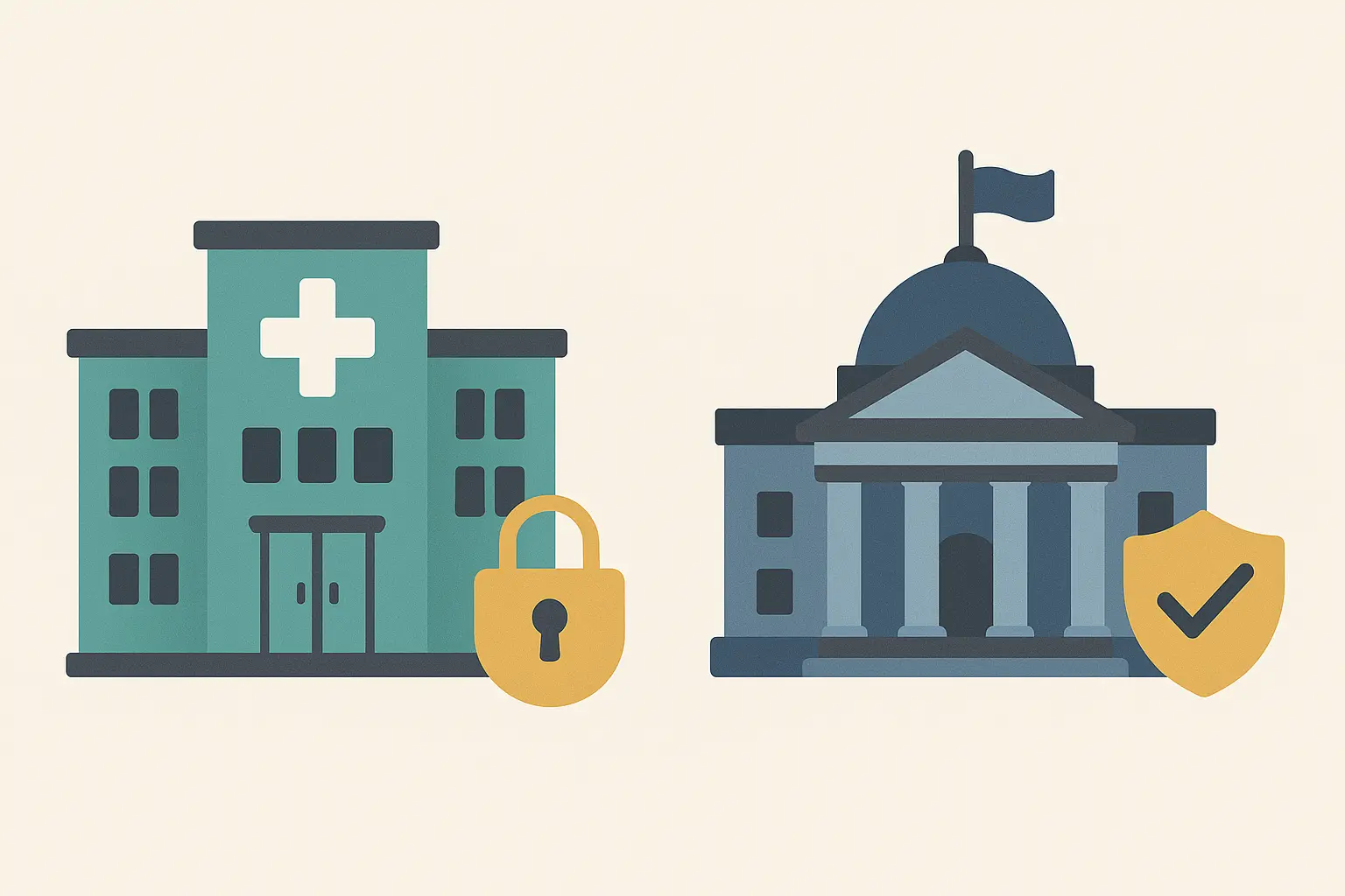 Healthcare and government cybersecurity roles