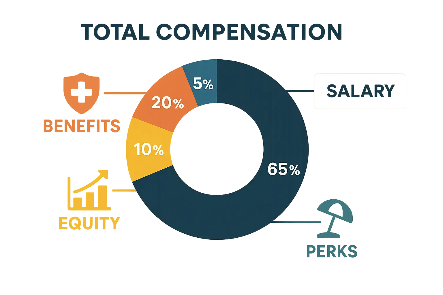 Total compensation package breakdown