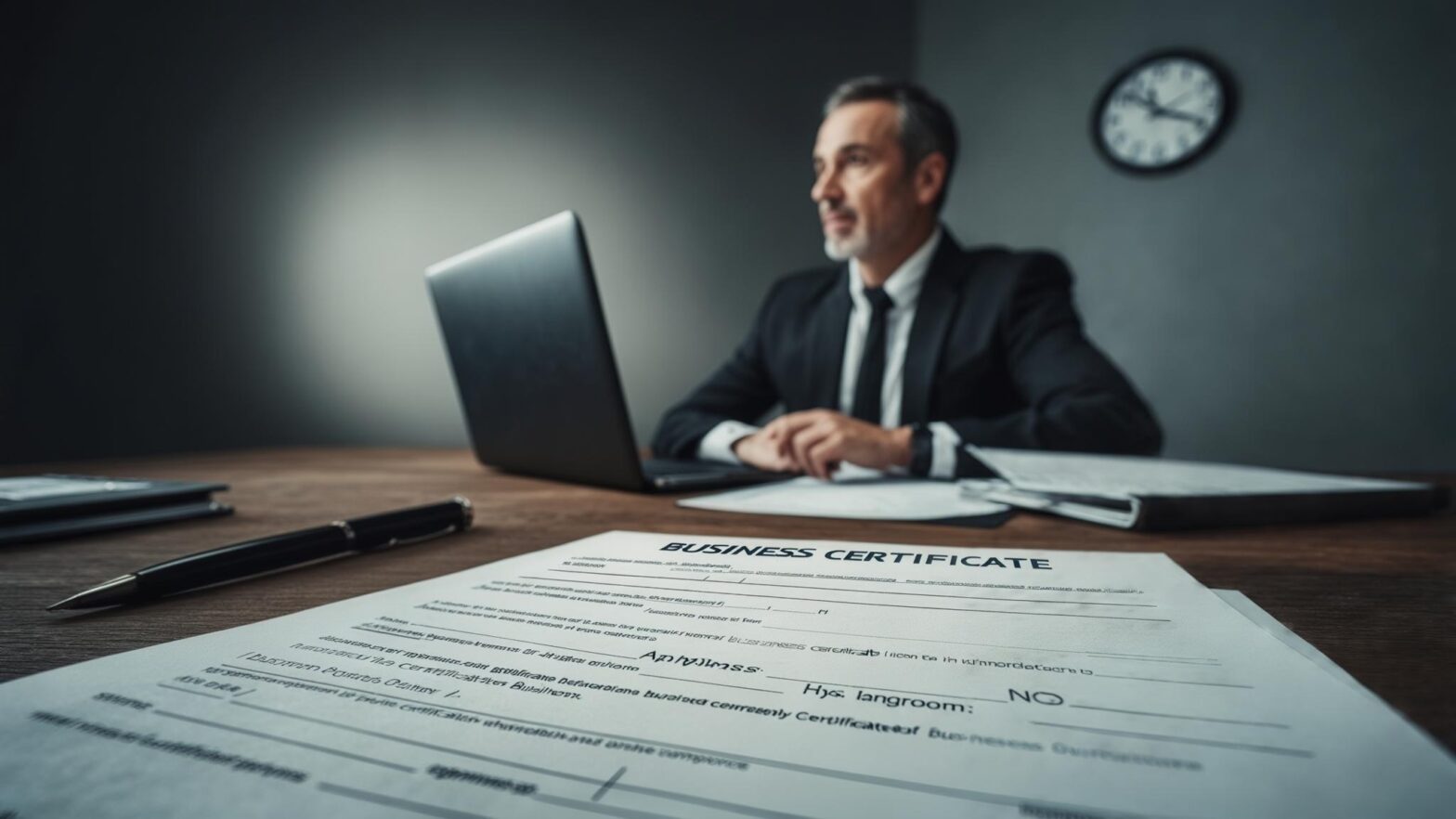 how long does it take to get a business certificate