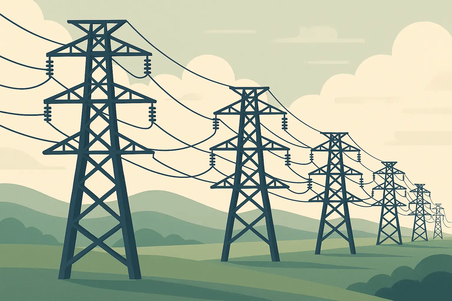 High voltage transmission line work specialization