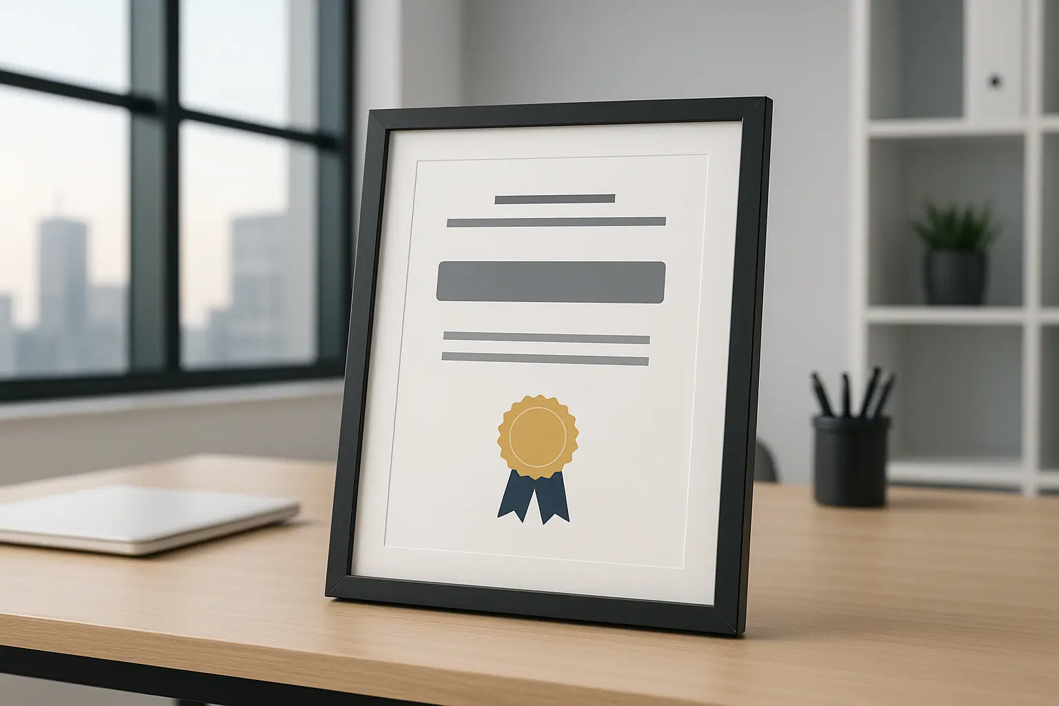 Professional certification documentation