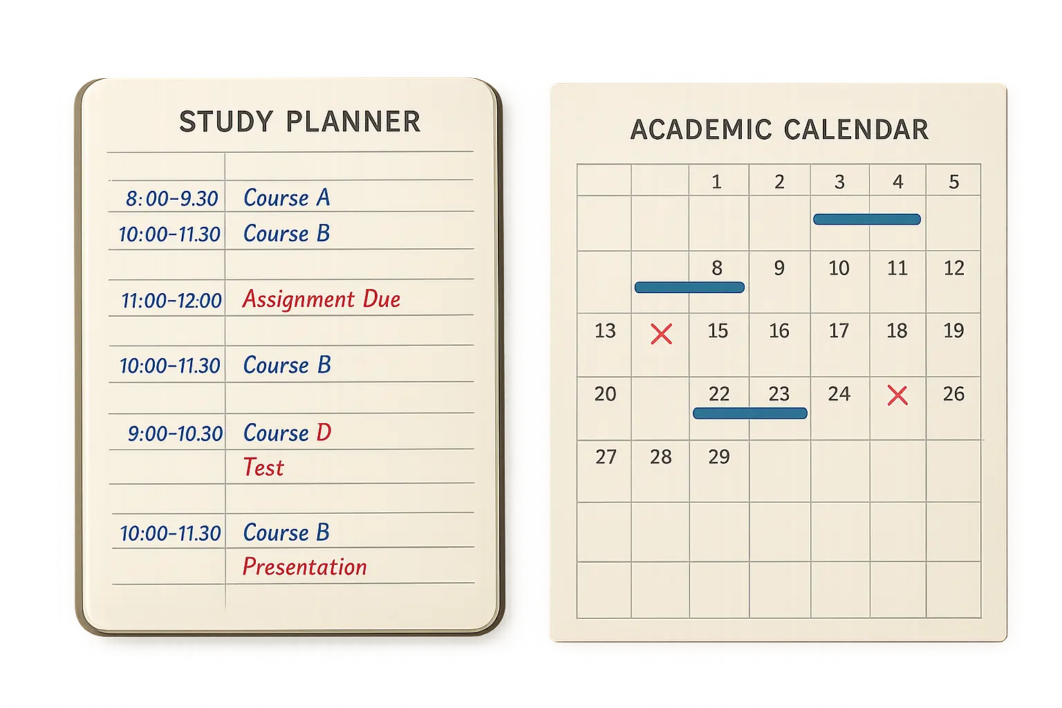 Academic planning strategies for technical degrees