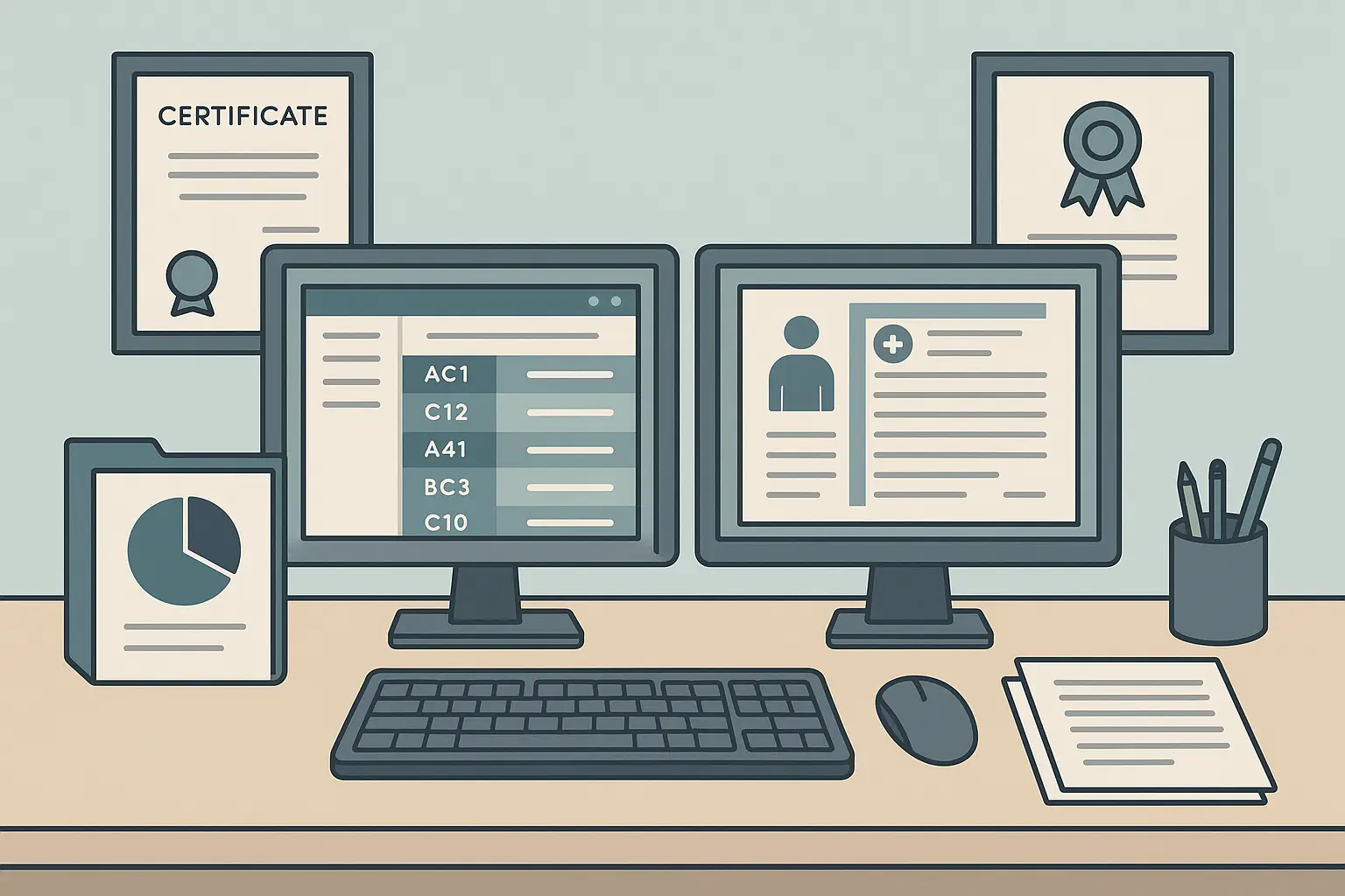 Medical coding salary statistics chart