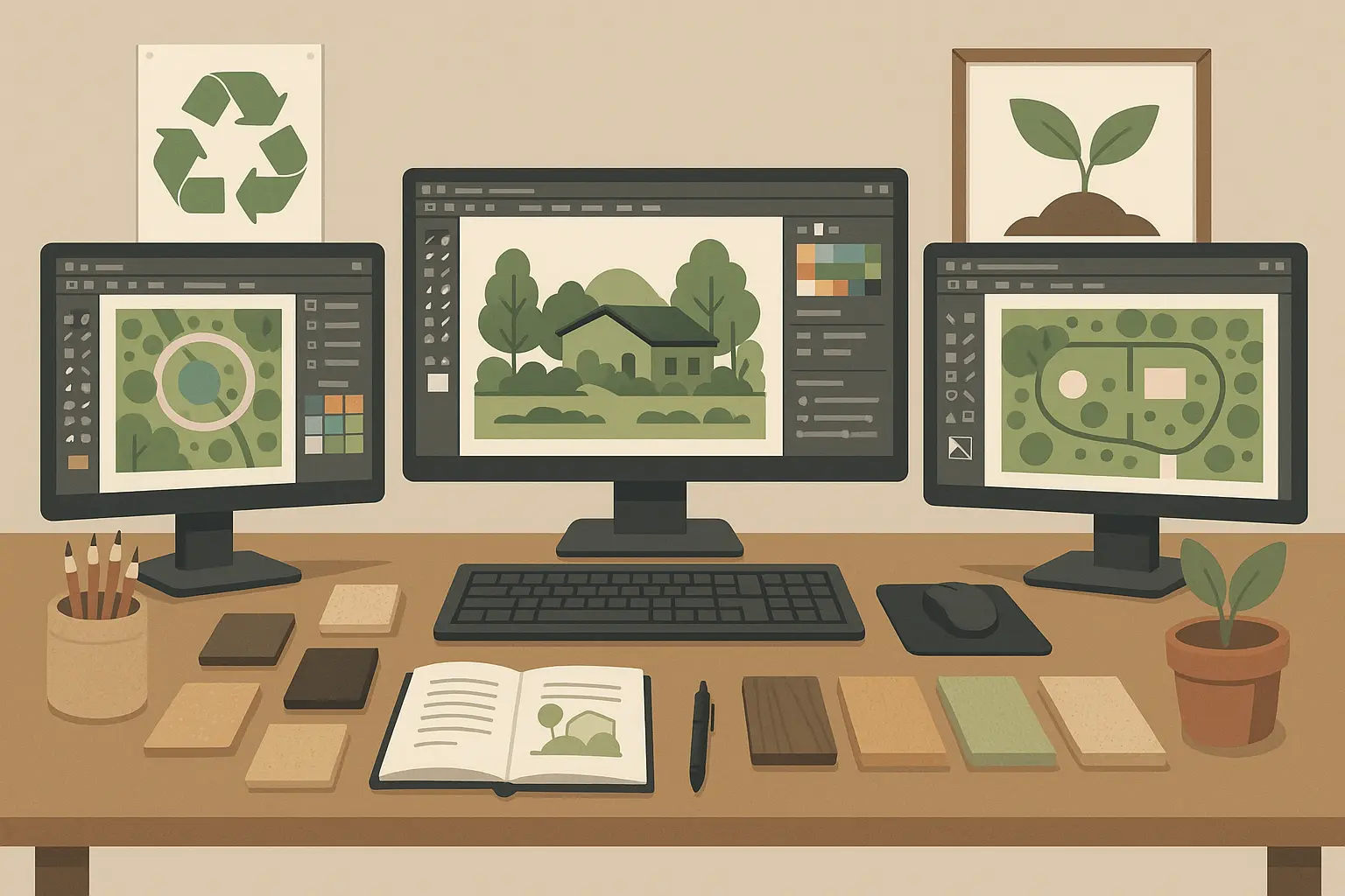 Mid-career environmental design salary growth trajectories