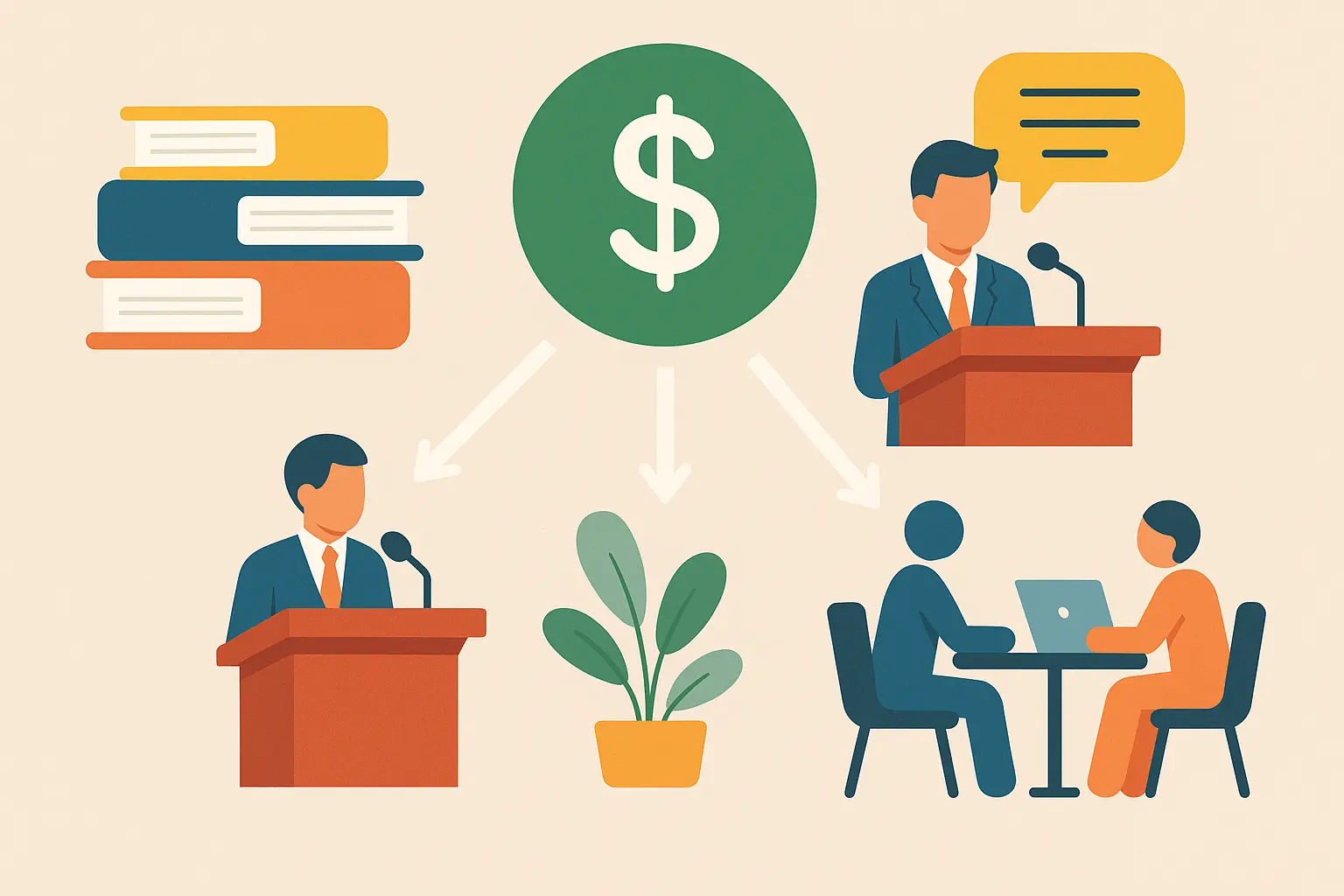 Academic wealth building strategies