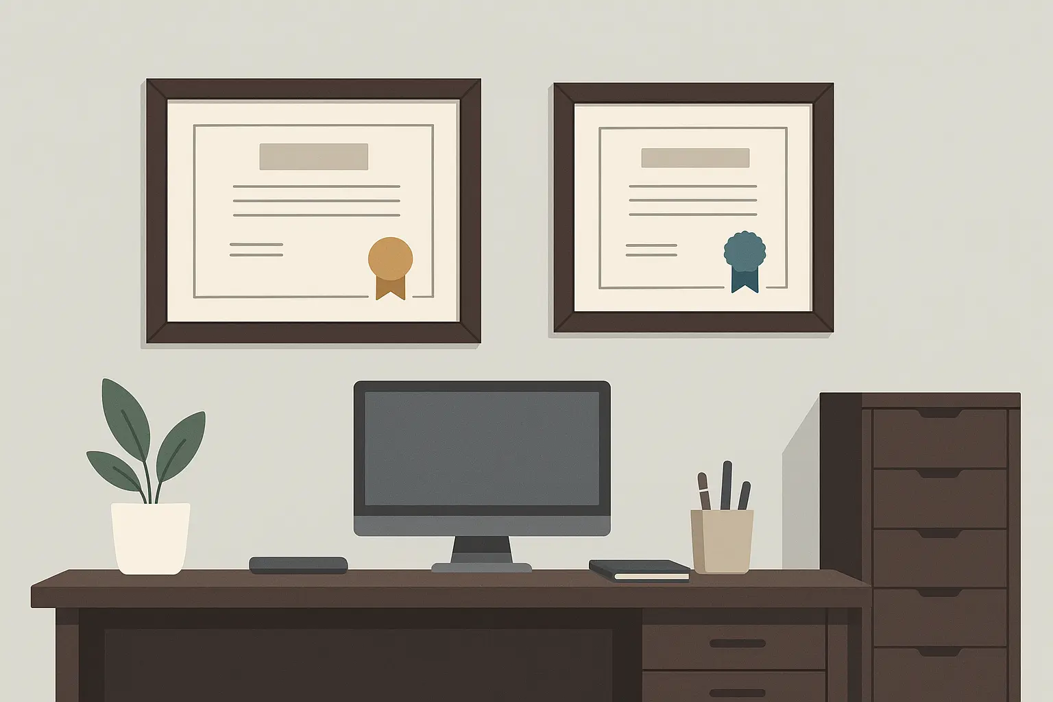 Professional medical coding career documentation