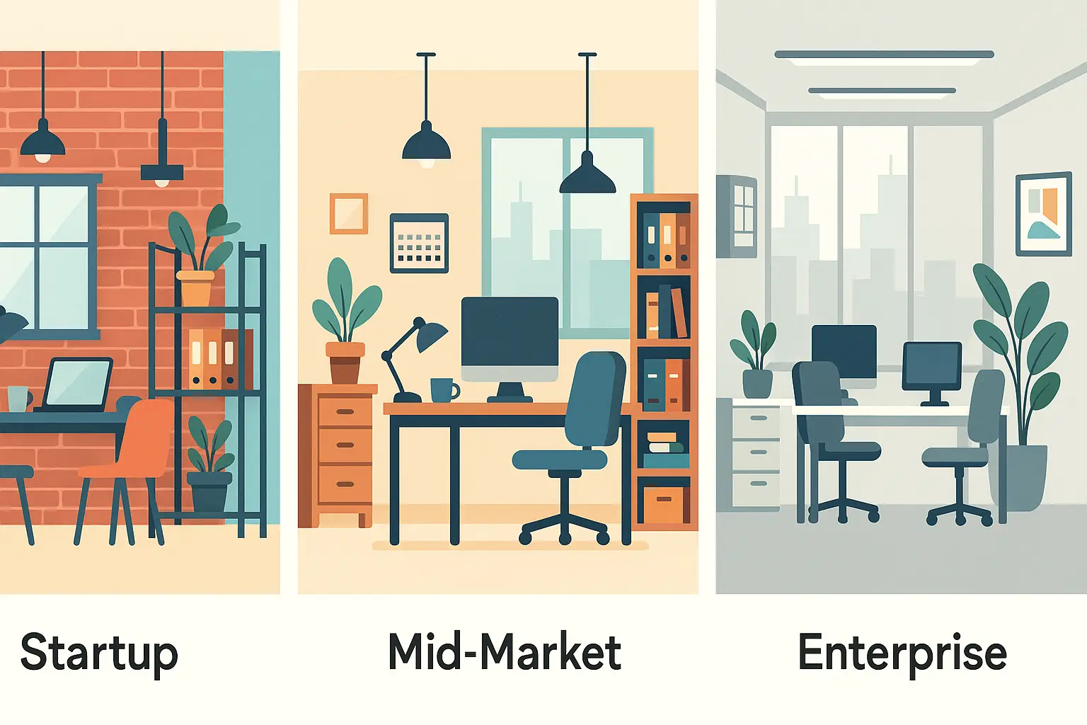 Company size impact on tech sales compensation